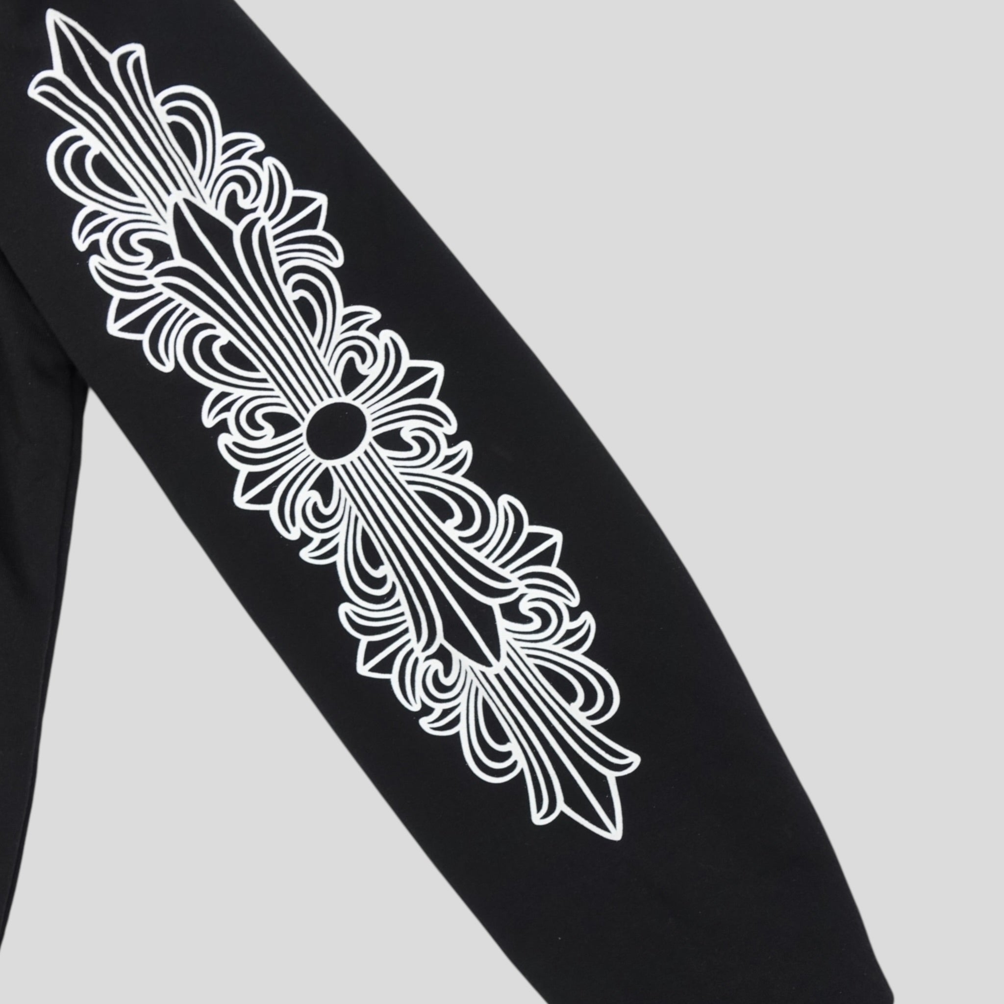 Chrome Hearts Thermal Lined Horseshoe Zip Up Hoodie