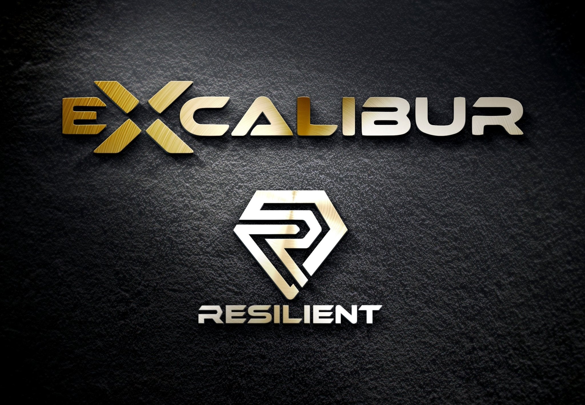 Excalibur Fastpitch Batting gloves - Black and Gold